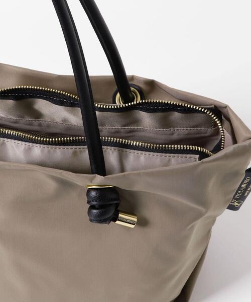 URBAN RESEARCH ROSSO WOMEN（アーバンリサーチ　ロッソ）の「『一部別注カラー』VIOLA d’ORO　BIANCA M（トートバッグ・レディース・ブラック/ブラウン系その他/ブラック系その他/ベージュ・MEDIUM）」の12枚目の写真