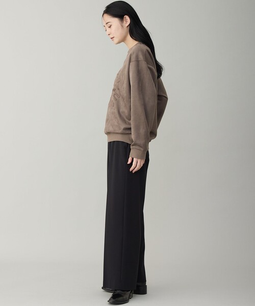 UNFILO(アンフィーロ)の「クリーンスエード エンボスロゴ クルー(Tシャツ/カットソー・メンズ・ブラウン系/グレー系・SMALL/MEDIUM/LARGE/X-LARGE)」の10枚目の写真