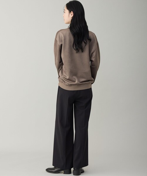 UNFILO(アンフィーロ)の「クリーンスエード エンボスロゴ クルー(Tシャツ/カットソー・メンズ・ブラウン系/グレー系・SMALL/MEDIUM/LARGE/X-LARGE)」の11枚目の写真