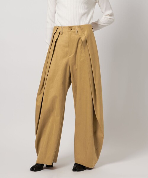 ASTRAET＞コットン ギャバ 2タック テーパードパンツ（その他パンツ