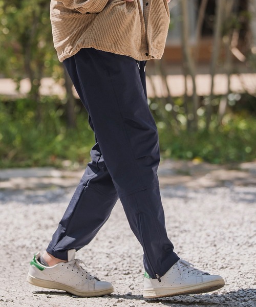 CAMBIO(カンビオ)の「mp14205-ナイロンストレッチ裾ZIPパンツ(HLCM0209)(その他パンツ・メンズ・ブラック/オリーブ/ネイビー・S/M/L)」の12枚目の写真