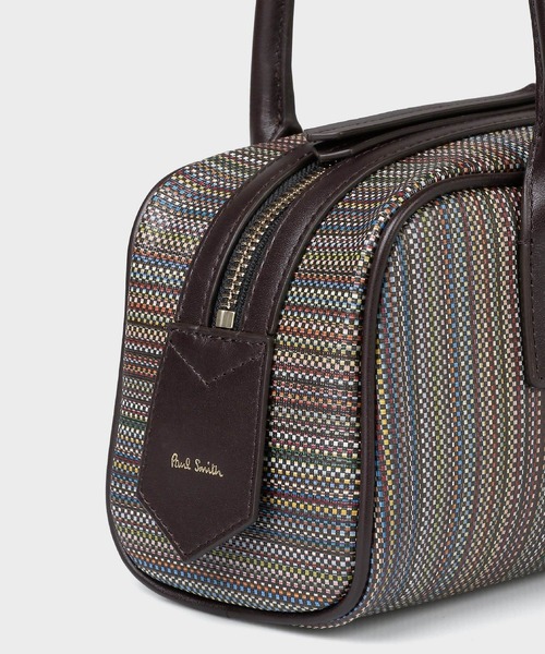 Paul Smith(ポールスミス)の「コーテッドキャンバス ハンドバッグ / 555416 WN140S(ハンドバッグ・レディース・ダークブラウン・FREE)」の5枚目の写真