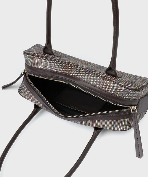 Paul Smith(ポールスミス)の「コーテッドキャンバス ハンドバッグ / 555416 WN140S(ハンドバッグ・レディース・ダークブラウン・FREE)」の6枚目の写真