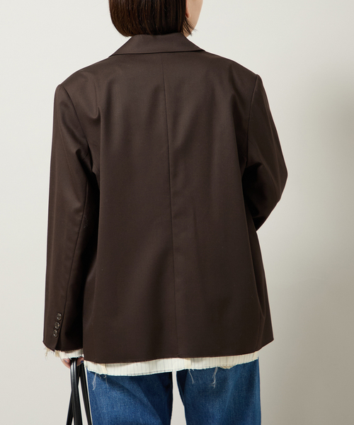 CUT OFF WOOL ジャケットの通販はau PAY マーケット - 輸入雑貨の 