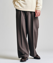 Double Cloth  / ダブルクロス ワンタック イージーパンツ