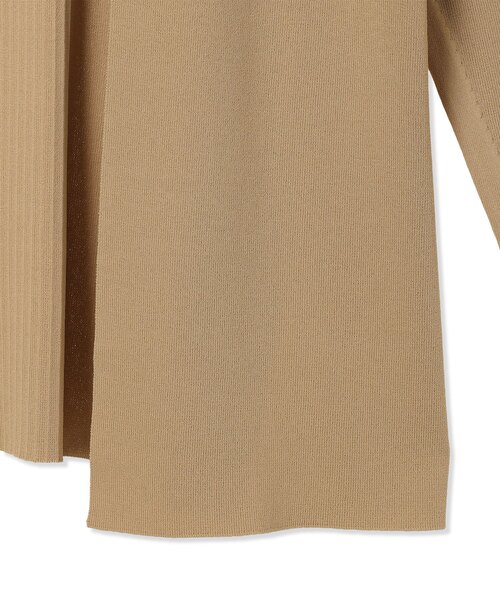 A/C DESIGN BY ALPHA CUBIC（エーシーデザインバイアルファキュービック）の「【きちんと感を演出】ロングニットカーディガン【洗える・毛玉ができにくい・大きいサイズあり】（カーディガン/ボレロ・レディース・モカ/ブルー/ブラック・LL/L/M/3L）」の7枚目の写真