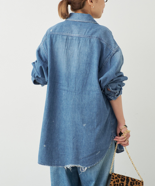 セール】【JOHNBULL/ジョンブル】DENIM SHIRT（シャツ/ブラウス