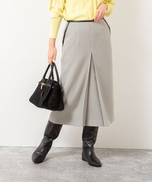 NOLLEY’S | ウォッシャブルボックスタックトラペーズスカート(スカート)