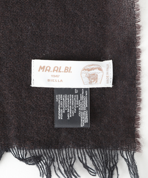 MA.AL.BI. / マルビ WL/CASH ストール（ストール/ショール）｜Plage