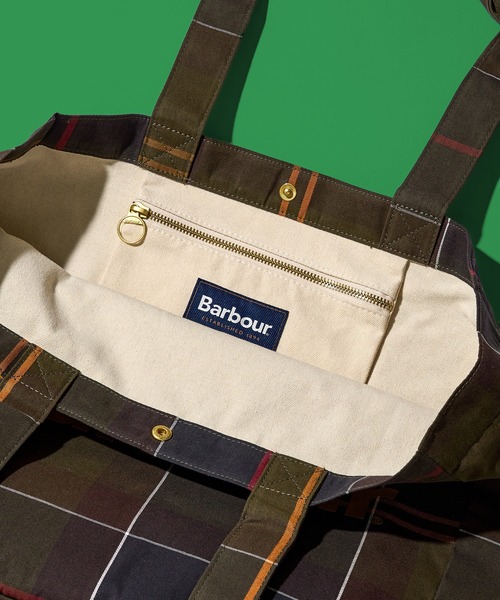 Barbour（バブアー）の「【Barbour】barbour telfield tartan tote bag / UBA0751（トートバッグ・メンズ・マルチ・FREE）」の2枚目の写真