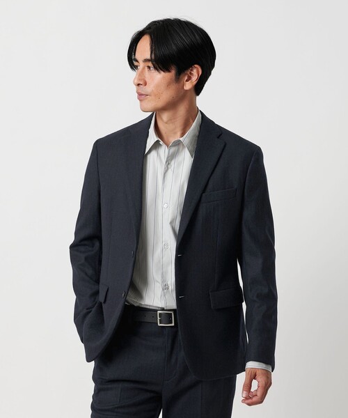 【2点おまとめ】ソブ ユナイテッドアローズ セットアップ ストレッチ サキソニー 2B ジャケット セットアップ対応（テーラード