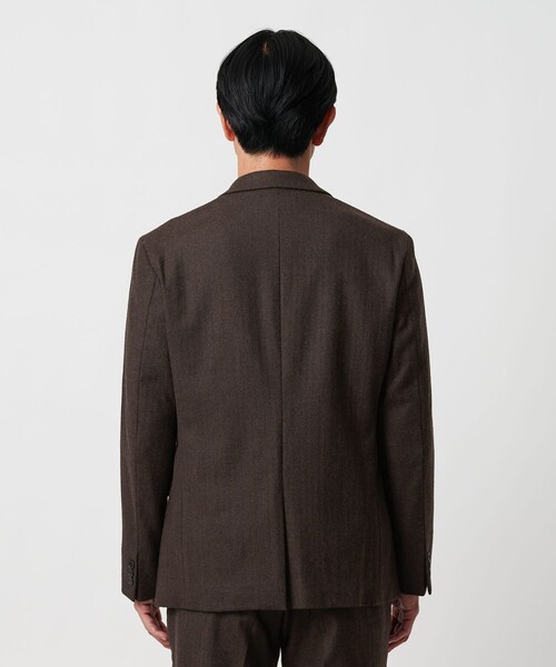 BEAUTY&YOUTH UNITED ARROWS（ビューティーアンドユースユナイテッドアローズ）の「ストレッチ サキソニー 2B ジャケット セットアップ対応（テーラードジャケット・メンズ・その他1/ダークグレー/ネイビー/ダークブラウン・XL/S/M/L）」の11枚目の写真