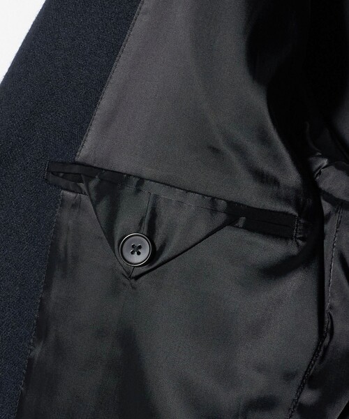 BEAUTY&YOUTH UNITED ARROWS（ビューティーアンドユースユナイテッドアローズ）の「ストレッチ サキソニー 2B ジャケット セットアップ対応（テーラードジャケット・メンズ・その他1/ダークグレー/ネイビー/ダークブラウン・XL/S/M/L）」の19枚目の写真