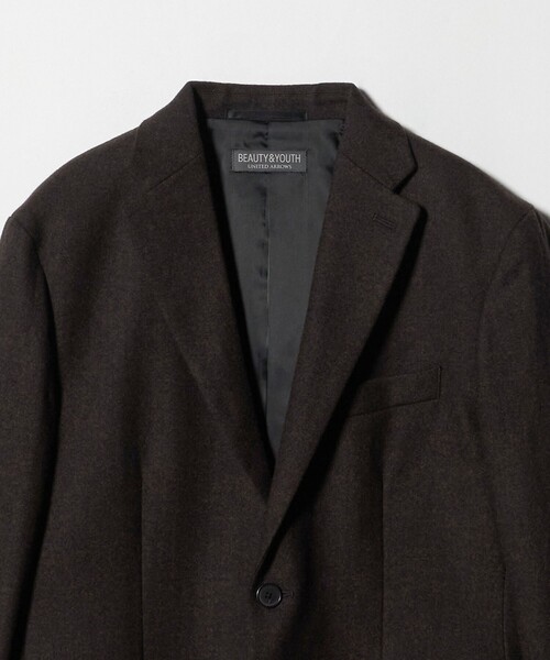 ストレッチ サキソニー 2B ジャケット セットアップ対応（テーラード