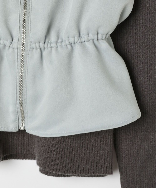 GLOBAL WORK（グローバルワーク）の「トクトク2setメルティベスト/593431（ニット/セーター・キッズ・ホワイト×グレー/グレー×サックスブルー/ホワイト×ブラウン・150cm/140cm/130cm/160cm）」の8枚目の写真