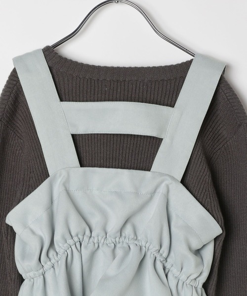 GLOBAL WORK（グローバルワーク）の「トクトク2setメルティベスト/593431（ニット/セーター・キッズ・ホワイト×グレー/グレー×サックスブルー/ホワイト×ブラウン・150cm/140cm/130cm/160cm）」の13枚目の写真