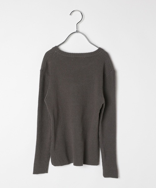 GLOBAL WORK（グローバルワーク）の「トクトク2setメルティベスト/593431（ニット/セーター・キッズ・ホワイト×グレー/グレー×サックスブルー/ホワイト×ブラウン・150cm/140cm/130cm/160cm）」の15枚目の写真