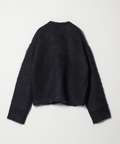 6(ROKU)＞モヘヤウール シャギー カーディガン（カーディガン/ボレロ