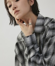 VION | Frayed Cheak Shirt / フレイドチェックシャツ(シャツ/ブラウス)