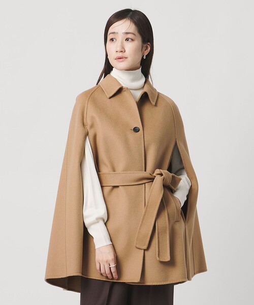 UNITED ARROWS（ユナイテッドアローズ）の「リバー ケープ コート（その他アウター・レディース・ダークグレー/ベージュ/その他1・38/36）」の7枚目の写真