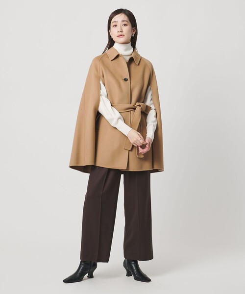 UNITED ARROWS（ユナイテッドアローズ）の「リバー ケープ コート（その他アウター・レディース・ダークグレー/ベージュ/その他1・38/36）」の8枚目の写真