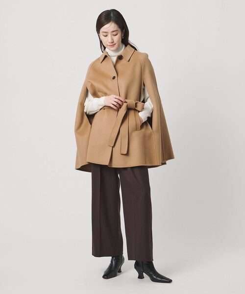 UNITED ARROWS（ユナイテッドアローズ）の「リバー ケープ コート（その他アウター・レディース・ダークグレー/ベージュ/その他1・38/36）」の10枚目の写真