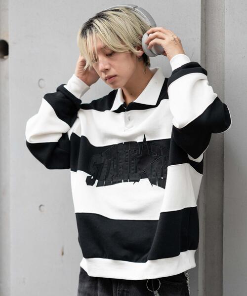 WEGO(ウィゴー)の「WEGO/【25年秋冬新作】カレッジロゴラガースウェット(スウェット・メンズ・グリーン/ホワイト/ワイン・MEDIUM/LARGE)」の15枚目の写真