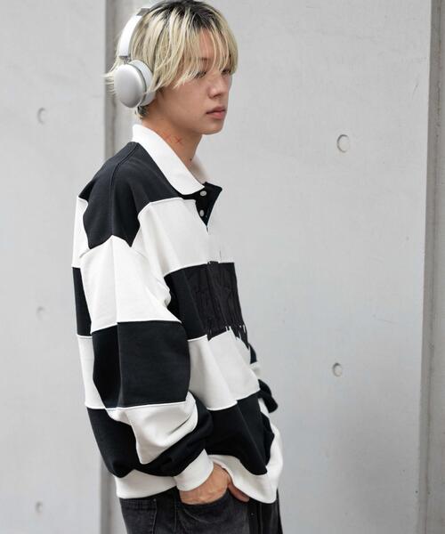 WEGO(ウィゴー)の「WEGO/【25年秋冬新作】カレッジロゴラガースウェット(スウェット・メンズ・グリーン/ホワイト/ワイン・MEDIUM/LARGE)」の14枚目の写真