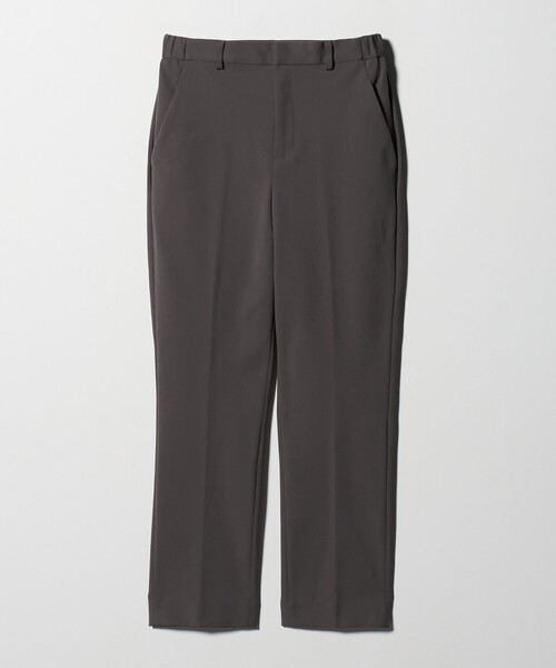 A DAY IN THE LIFE UNITED ARROWS(アデイインザライフユナイテッドアローズ)の「ダブルニット テーパードパンツ ‐ウォッシャブル・セットアップ対応‐ <A DAY IN THE LIFE>(その他パンツ・レディース・ブラック/ダークブラウン/ネイビー・40/38/36)」の2枚目の写真