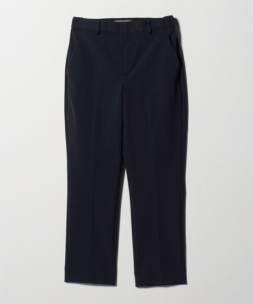 A DAY IN THE LIFE UNITED ARROWS(アデイインザライフユナイテッドアローズ)の「ダブルニット テーパードパンツ ‐ウォッシャブル・セットアップ対応‐ <A DAY IN THE LIFE>(その他パンツ・レディース・ブラック/ダークブラウン/ネイビー・40/38/36)」の3枚目の写真