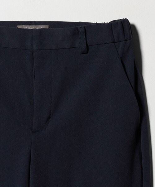A DAY IN THE LIFE UNITED ARROWS(アデイインザライフユナイテッドアローズ)の「ダブルニット テーパードパンツ ‐ウォッシャブル・セットアップ対応‐ <A DAY IN THE LIFE>(その他パンツ・レディース・ブラック/ダークブラウン/ネイビー・40/38/36)」の5枚目の写真