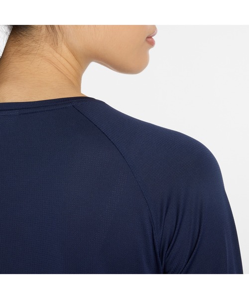 NEW BALANCE（ニューバランス）の「ニューバランス New Balance Sport ロングスリーブTシャツ_（Tシャツ/カットソー・レディース・ネイビー/ブラック・M/L/XL）」の9枚目の写真