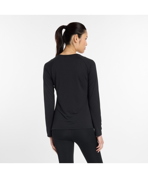 NEW BALANCE（ニューバランス）の「ニューバランス New Balance Sport ロングスリーブTシャツ_（Tシャツ/カットソー・レディース・ネイビー/ブラック・M/L/XL）」の7枚目の写真