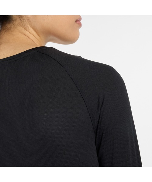 NEW BALANCE（ニューバランス）の「ニューバランス New Balance Sport ロングスリーブTシャツ_（Tシャツ/カットソー・レディース・ネイビー/ブラック・M/L/XL）」の5枚目の写真