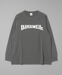 【BIRDWELL/バードウェル】WORDMARK PGM LS T- SHIRT-JP　日本別注　ピグメント加工　ブランドロゴ　ロンT