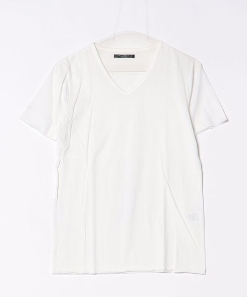 ARCHIVER（アーカイバ）の「【RES】アンサンブルVネック半袖Tシャツ（Tシャツ/カットソー・レディース・グレー/ホワイト/ネイビー・LARGE/MEDIUM/X-LARGE）」の7枚目の写真
