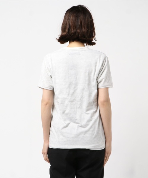 ARCHIVER（アーカイバ）の「【RES】アンサンブルVネック半袖Tシャツ（Tシャツ/カットソー・レディース・グレー/ホワイト/ネイビー・LARGE/MEDIUM/X-LARGE）」の5枚目の写真