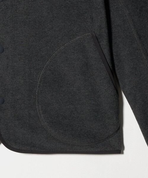 DANTON（ダントン）の「＜DANTON＞フリース ジャケット（その他アウター・メンズ・ダークグレー/ブラック・42/40）」の6枚目の写真