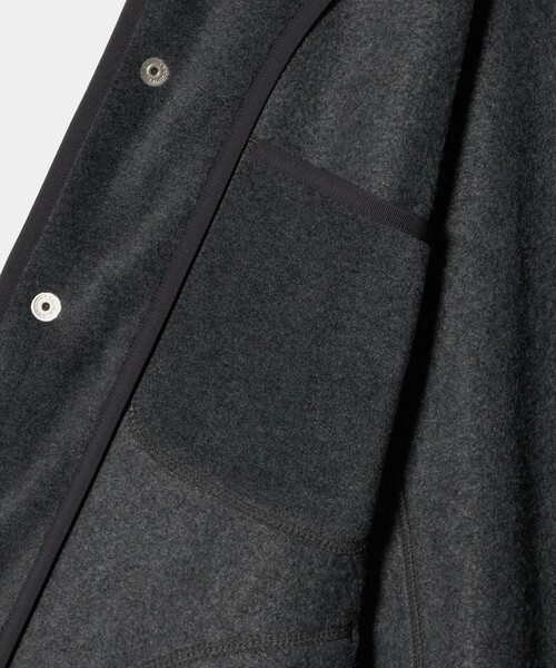 DANTON（ダントン）の「＜DANTON＞フリース ジャケット（その他アウター・メンズ・ダークグレー/ブラック・42/40）」の8枚目の写真