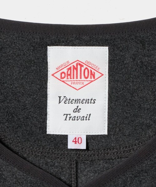 DANTON（ダントン）の「＜DANTON＞フリース ジャケット（その他アウター・メンズ・ダークグレー/ブラック・42/40）」の15枚目の写真