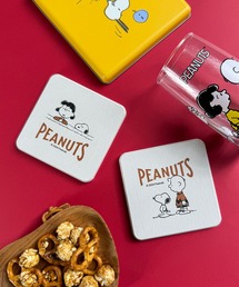 PEANUTS(ピーナッツ)の10C7 【PEANUTS】スヌーピー 珪藻土コースター 2枚セット(ランチョンマット/テーブルウェア)