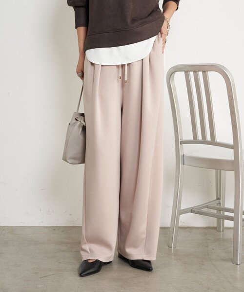 カーブラインボンディングパンツ（その他パンツ）｜Jena espace