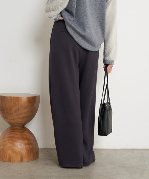 Jena espace merveilleux（ジェナ　エスパスメルヴェイユ）の「カーブラインボンディングパンツ（その他パンツ・レディース・ブラック/チャコールグレー/ベージュ・FREE）」の21枚目の写真