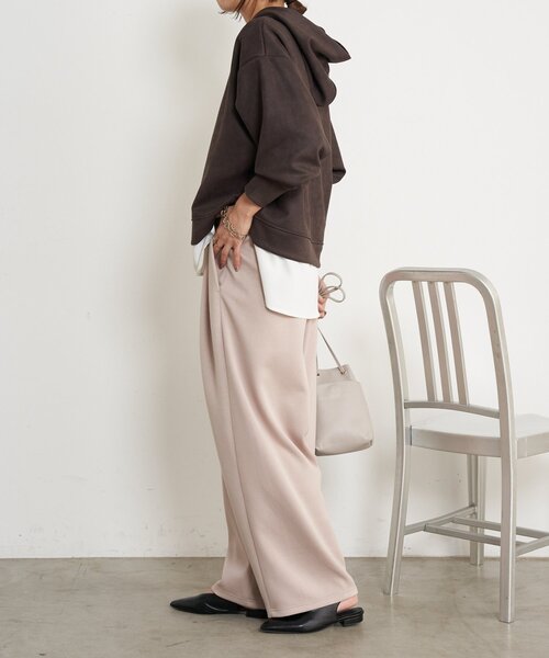 カーブラインボンディングパンツ（その他パンツ）｜Jena espace