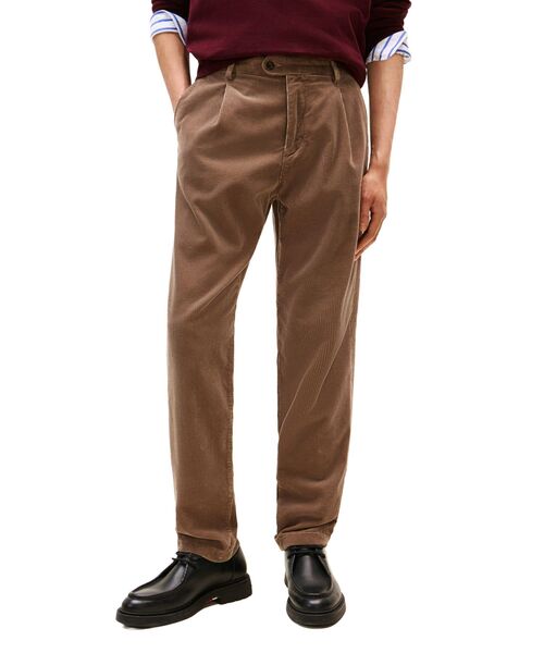 TOMMY HILFIGER（トミーヒルフィガー）の「ハーレム1プリーツコーデュロイパンツ（チノパンツ・メンズ・マルチ/ブラウン・28inch）」の2枚目の写真