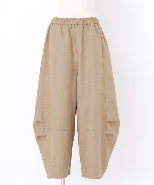 n'OrLABEL(ノアールレーベル)の「ウールライクタックコクーンパンツ(その他パンツ・レディース・チャコール/ブラック/ベージュ・1/2)」の14枚目の写真