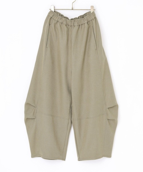 n'OrLABEL(ノアールレーベル)の「ウールライクタックコクーンパンツ(その他パンツ・レディース・チャコール/ブラック/ベージュ・1/2)」の13枚目の写真