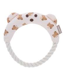 Calulu（カルル）の「Calulu/クマさん柄リングロープトイ（ペット用おもちゃ）」