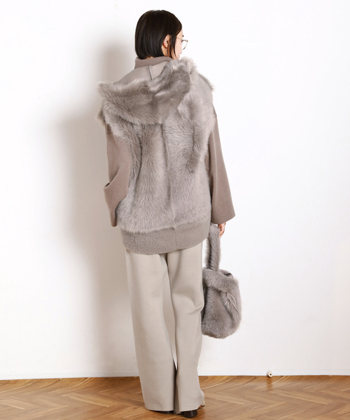 AP STUDIO（エーピーストゥディオ）の「New スムージーニットパンツ（その他パンツ・レディース・ブラック/グレー/アイボリー・40/38/36）」の18枚目の写真