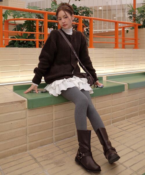 BLACKPURPLE（ブラックパープル）の「マルコバッグ Marco Bag_BROWN（ショルダーバッグ・レディース・ブラウン・FREE）」の9枚目の写真
